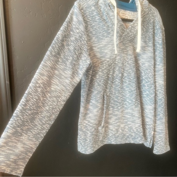 Hang Ten Hoodie Pullover Sweatshirt
Purple Heather Size: L Blue and White - Picture 5 of 14